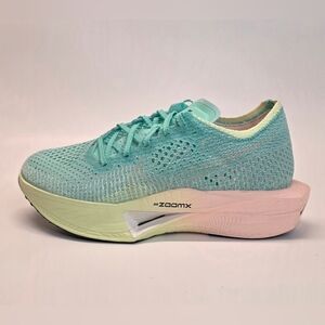 New  Nike ZoomX VaporFly Next% 3 Mint Foam Sunset Tint Women's Size 8